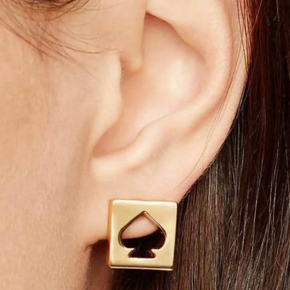 Kate Spade punch out earrings